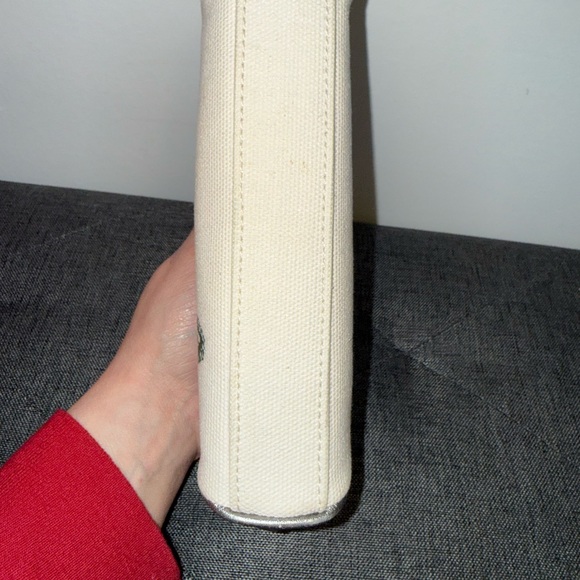 Coach Starfish Canvas Cosmetic Bag Clutch Vintage - Picture 6 of 7